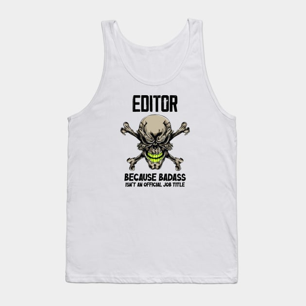 Badass Quote Tank Top by zeedot